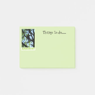 Tree Climber Silhouette: Arborist Post-it Notes