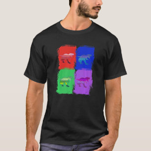 Tree Climber Tree Colourful Pop T-Shirt