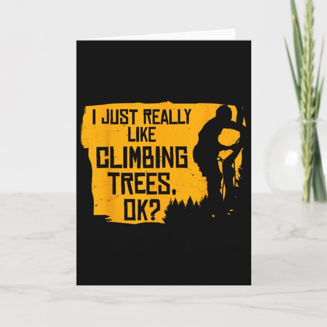 Tree Climbing _4  Card (Front)
