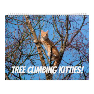 Tree Climbing Kitties Cat & Kittens in Trees 2021 Calendar