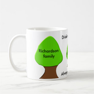 Tree Customisable Family Tree Mug