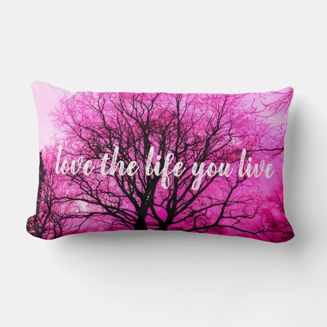 Tree design - Customise your own Lumbar Cushion (Front)