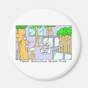 Tree Divorce: Funny Gifts Tees & Collectibles Magnet