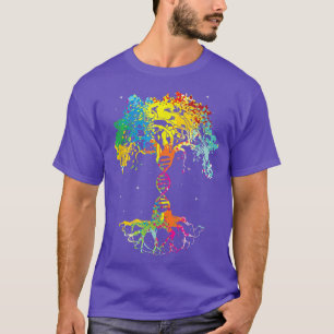 Tree DNA Genetic Tree Of Life Environment Science T-Shirt