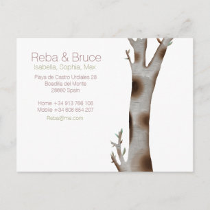 Tree Elegance Postcard