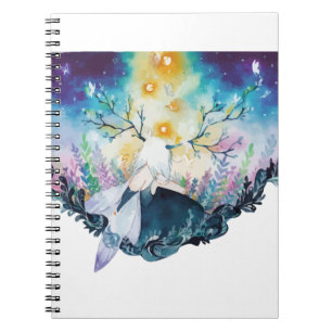 Tree Fairy Digital Art Notebook