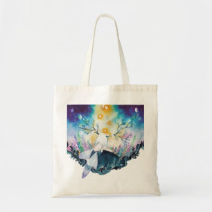 Tree Fairy Digital Art Tote Bag