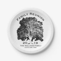 Tree Family Reunion Gathering Party Personalised