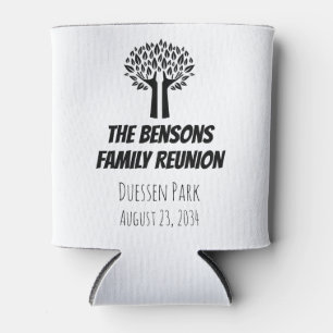 Tree Family Reunion Party Favour Can Coolers