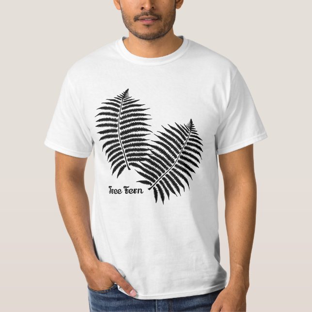 Tree Fern Shirt, Plant lover shirt (Front)