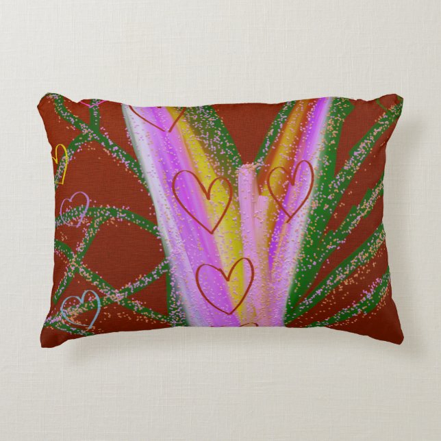 Tree for Sweethearts Decorative Cushion (Front)