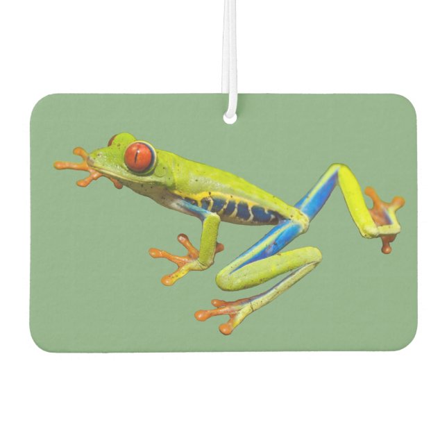 Tree Frog Car Air Freshener (Front)