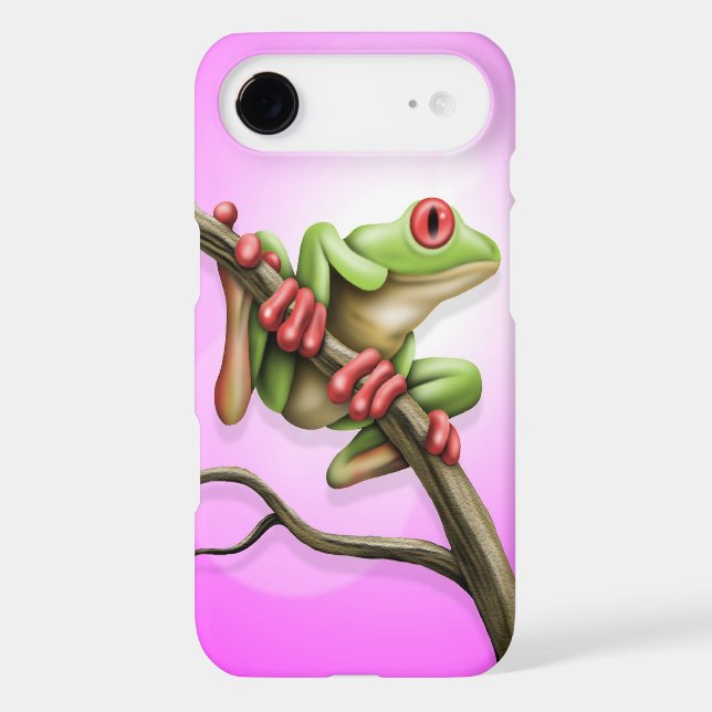 Tree Frog Case-Mate iPhone Case (Back)