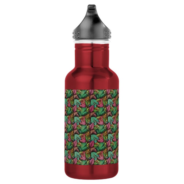 Tree Frog Dreams Seamless Surface Pattern 532 Ml Water Bottle (Right)
