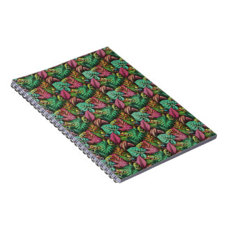Tree Frog Dreams Seamless Surface Pattern Notebook