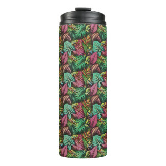 Tree Frog Dreams Seamless Surface Pattern Thermal Tumbler