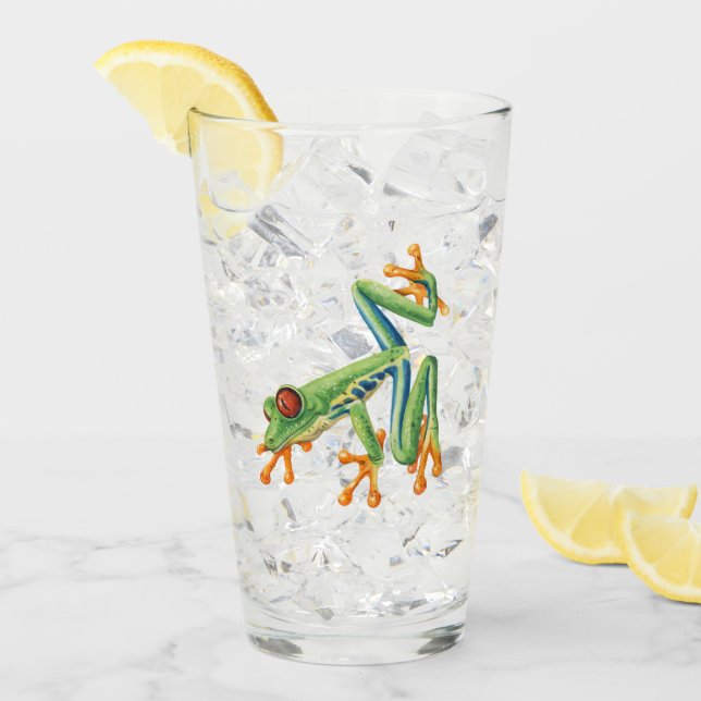 Tree frog glass (Front Ice)