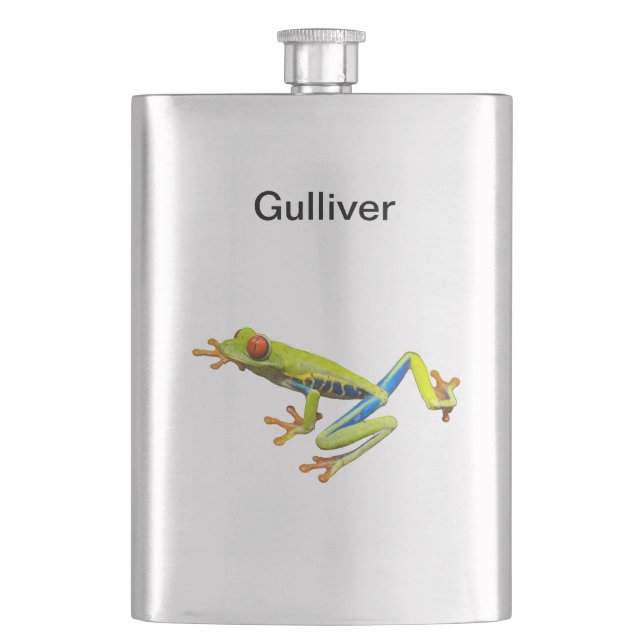 Tree Frog Hip Flask (Front)