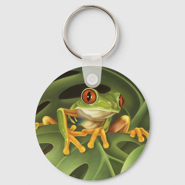 Tree Frog Key Chain (Front)