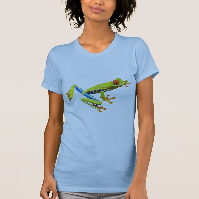 Tree Frog - Ladies T-Shirt (Front)