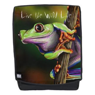 Tree Frog - Live the Wild Life / Backpack