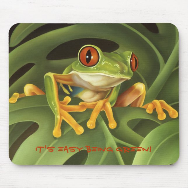 Tree Frog Mouse Mat (Front)