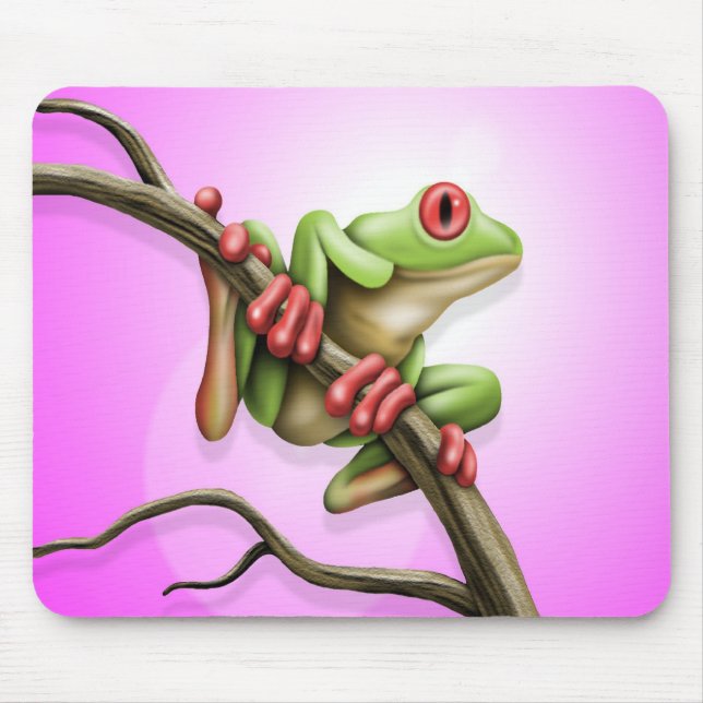 Tree Frog Mouse Mat (Front)