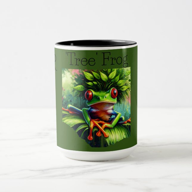 'Tree' Frog  Mug (Center)