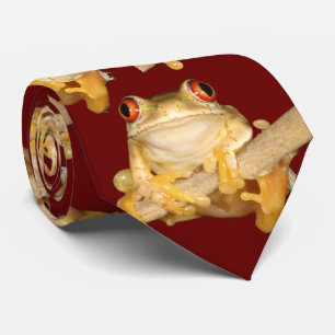 Tree Frog Neck Tie