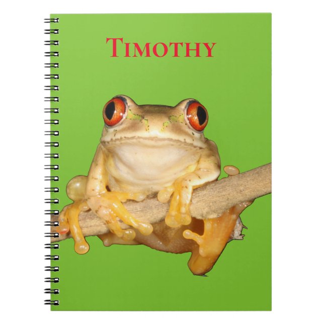 Tree Frog Notebook (Front)
