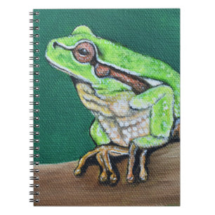 Tree Frog Painting Notebook