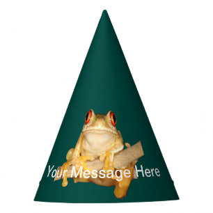 Tree Frog Party Hat