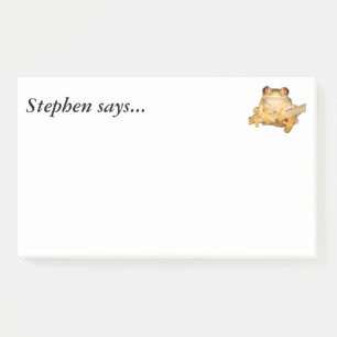 Tree Frog Post-it Notes