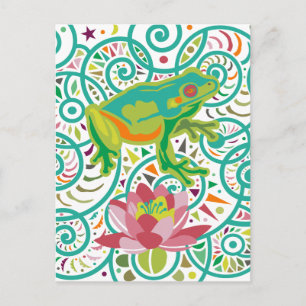 Tree Frog Postcard
