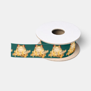 Tree Frog Satin Ribbon