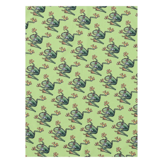 Tree Frog Tablecloth (Front)