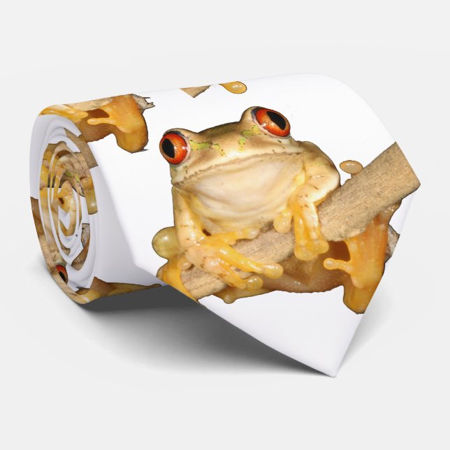 Tree Frog Tie (Rolled)