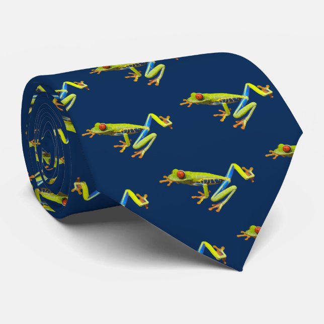Tree Frog Tie (Rolled)