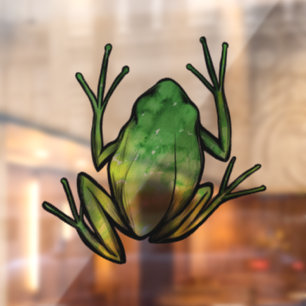 Tree Frog Window Cling