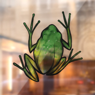 Tree Frog                                          Window Cling
