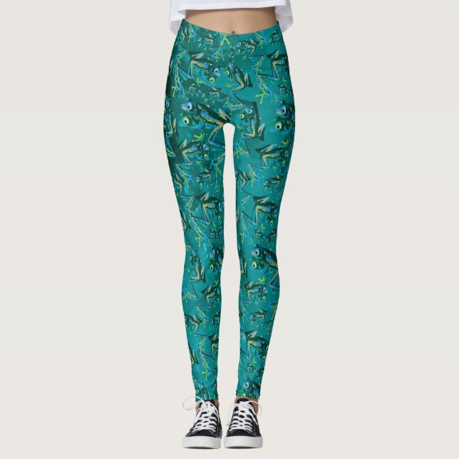 Tree Frogs - Gulaga Leggings (Front)