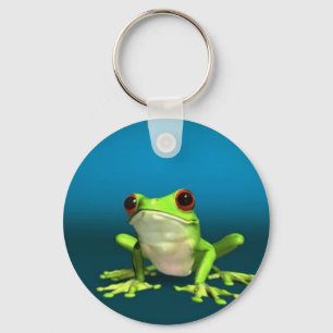 tree frogs keychain