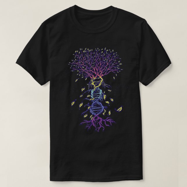 Tree Genetics Plant  T-Shirt (Design Front)