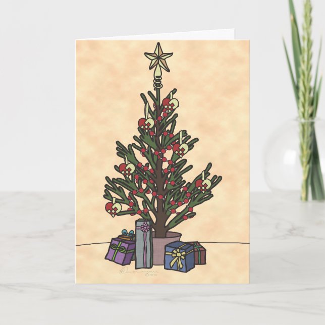 Tree, greeting card (Front)