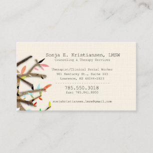 Tree Happy Earth Appointment Card