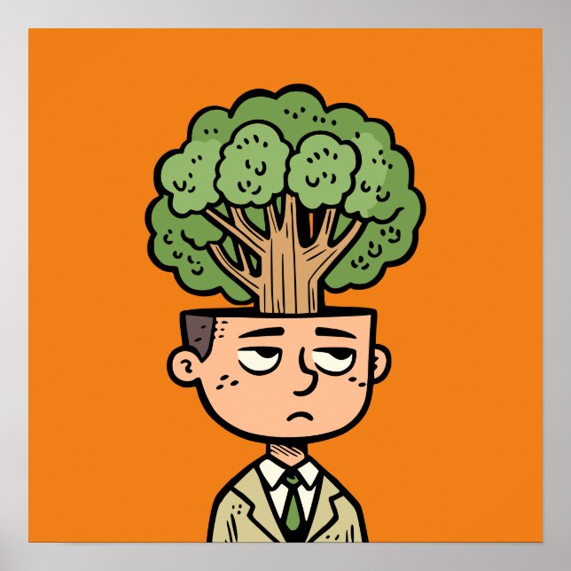 Tree Head Poster (Front)