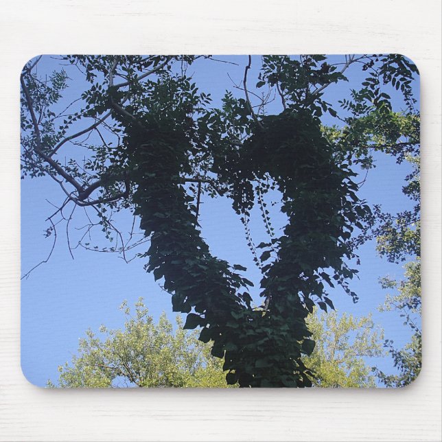 Tree heart mouse mat (Front)