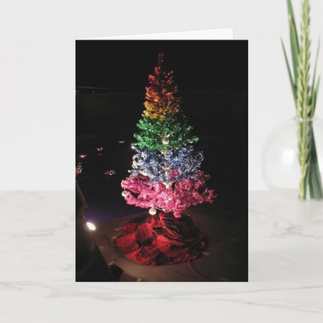 tree holiday card (Front)