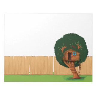 Tree house notepad