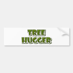 Tree Hugger Bumper Sticker